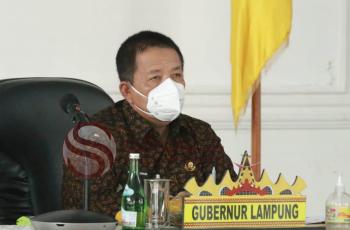Gubernur Arinal ikuti Arahan Presiden  Dalam Perkembangan dan Tindak Lanjut PPKM di wilayah luar Jawa-Bali